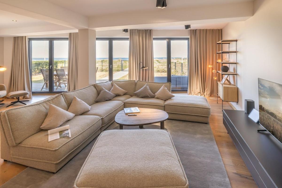 Luxus Meerblick Strand & Sauna & Garten & Heimkino Glowe Exterior photo